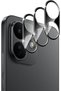 Xiaomi Redmi Note 17 Pro 5g Compatible Camera Protection Lens Protector Tempered Glass Unbreakable Glass with Application Apparatus - Black