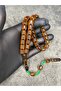 Systematic High-End Old Stick-Style Amber Prayer Beads - 2