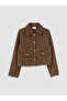 Two Mt Shop Quality Lcw Studio Brown Tweed Plaid Standard & Regular Women's Jacket - 6