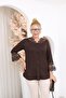 Plus Size Lace Detailed Shirt - 5