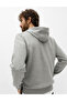 Basic Kapüşonlu Sweatshirt - 5