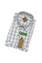 Men's Classic Wide Cut Plaid Pocket Short Sleeve Cotton Shirt - 3