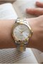 Stylish and Modern Women's Wristwatch |   34mm Two Tone Steel Band, Silver Dial - 4