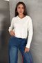Women's Polo Neck Plain Basic Knitwear Sweater