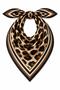 Women's Leopard Patterned Bandana – Stylish and Trendy Hair Accessory - 2