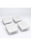Set of 4 500 ml Food Storage Containers with Lids for Fruits, Salads, Cookies, and Nuts - 5