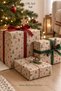 Italian Premium Gift Wrapping Paper - Kraft Christmas Joy 70 X 200 cm – 1 Roll Gift Paper - 5