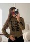 Women's Baroque Lace-Up Suede Jacket