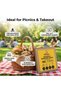 Sandwich Wrapping Paper 12x12 Inch 100 Sheets, Grease Proof Non-Stick Deli Paper for Sandwiches, Burgers, Burritos, Picnics & Home Use - 8