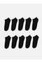 Alita City Black Plain 10-Piece Pack Women's Booties Socks with a Difference