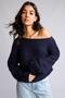 Regular Fit Boat Neck Knitwear Basic Sweater (26 Wn) - 3