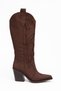 Women's Cowboy Boots Pointed Toe Embroidery Detailed Thick Heel Western Boots - 3