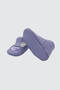 Alina Genuine Leather Heart First Step Baby Shoes Purple - 6