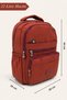 Multi-Compartment Lined Waterproof Mommy Teen Adult Orthopedic Supported Office Sport University High School Backpack