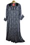 Super Battal Mother Patterned Dress - 2