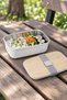Stainless Steel Lunch Box with Bamboo Lid, 17 X 11 X 6.5 cm - 5