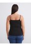 Ozmarka New Season Large Size U-Neck Rope Strap Women's Undershirt 2-Piece - 6