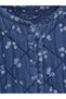 Blue Floral Cotton Baby Girl Jacket - 3