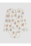 I Embroidered Baby Boy Snap Bodysuit from Freezen Store