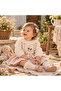 Pinky Carousel Embroidered Baby Girl Salopet Set - 2