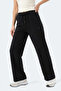 Melora I Women's Wide Leg Black Sweatpants