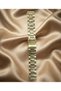 20mm Diameter Straight End Gold Color Watch Strap
