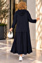 Women's Hooded Tunic Skirt Oysho Set Sb0066 - 4