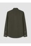 Khaki Slim Fit Dobby Men's Shirt - 3
