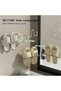 Wall Mounted Shoe Rack, Sturdy Iron, Rotatable, Suction Cup Gray - 3
