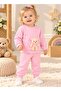 100% Cotton Seasonal Teddy Bear Ribbed Bottom and Top 2-Piece Baby Set
