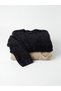 Two Mt Shop Quality Lcw Everyday Beige Knitwear Plaid Women's Cardigan - 3