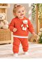100% Cotton Seasonal Teddy Bear Ribbed Bottom and Top 2-Piece Baby Set