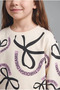 Printed Crew Neck Sweatshirt Baby Girl I4767A526Au - 3
