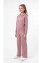 Paris Dance Society Feel the Rhythm France Printed Hooded Girls' Top and Bottom Tracksuit Set - 2