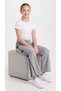 Girls' Sweatpants with Right and Left Ribbed Bows - 4