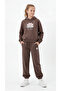 Bloom with Grace Printed Hooded Girls' Top and Bottom Tracksuit Set