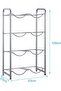 Water Jug Holder 4-Tier Storage Rack Stand for 8 Bottles - 2
