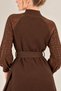 Sequin Embroidered Elastic Waist Tunic Trouser Set - 6