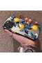 iPhone 16 Pro Compatible Yellow Lemon Blue Leaf White Small Flower Shock Absorbing Protection - 2