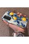 Samsung Galaxy S24 Plus Compatible Yellow Lemon Blue Leaf White Small Flower Shock Absorbing Protection - 2
