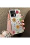 Vivo Y28 4g Compatible Colorful Multicolor Daisy Plants Retro Hand Drawn Flower Print