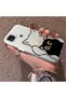 Poco C31 Compatible Simple Striped Cute Black Cat Impact Wear-Resistant Art Print - 2