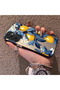 Samsung Galaxy M15 Compatible Yellow Lemon Blue Leaf White Small Flower Shock Absorbing Protection - 2