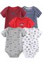 Baby Romper Pack 5-Piece Set | 12-18 Months | Multicolor | Soft & Breathable Fabric | Easy to Dress