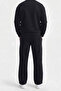 Men's Modal Fabric Fleece Lined, Pocketed, Lace-Up Waist, Organic Cotton Straight-Leg Sweatpants - 6