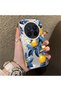 Vivo X200 Pro Compatible Yellow Lemon Blue Leaf White Small Flower Shock Absorbing Protection