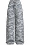 Light Green Camouflage Pattern Trousers - 9153 - 2