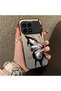 Poco F8 Pro 5g Compatible Cool Ink Pink White Butterfly Star Simple Style Shock Absorbent