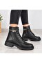 544 Natural Leather Anatomic Women's Non-Slip Sole Boots - 5