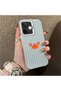 Oppo A5 Pro 4G/5G Compatible Simple Line Cartoon Little Red Crab Crash Impact Proof Drawing